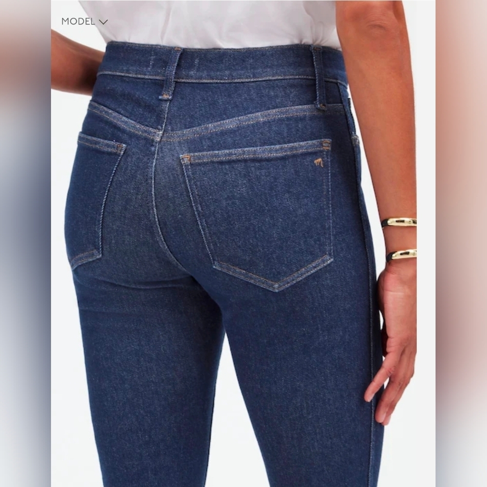 ❤️ MADEWELL MID-RISE STOVEPIPE  JEANS, 10 (30) - Picture 3 of 14